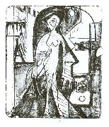 Ernst Ludwig Kirchner, Entcounter - lithography